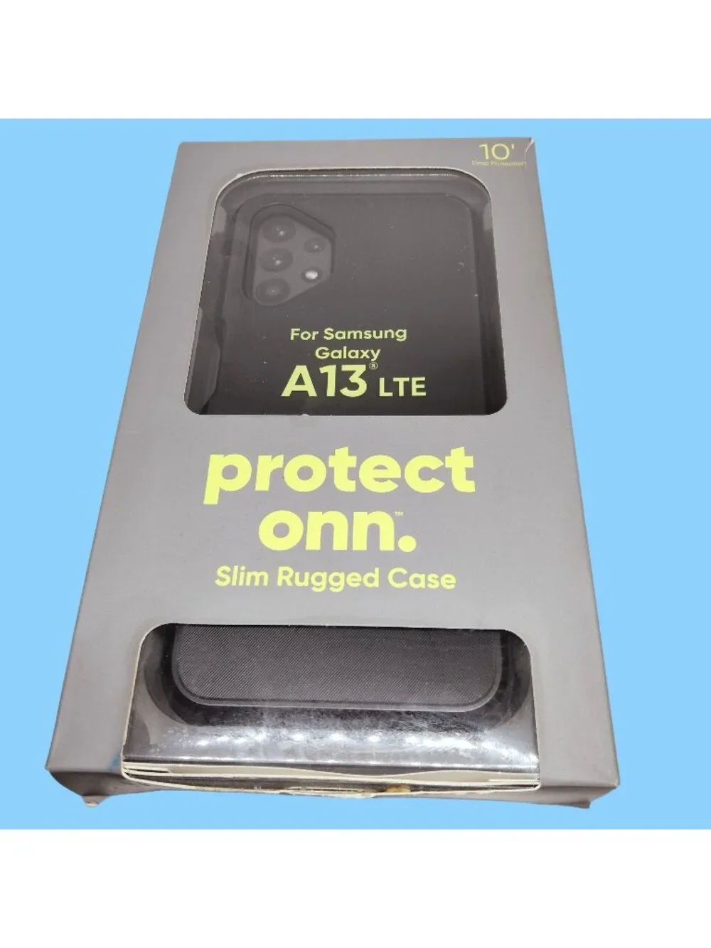 Phone Case Samsung Galaxy Protect Onn Slim Rugged A13 LTE Black 10 ft Drop